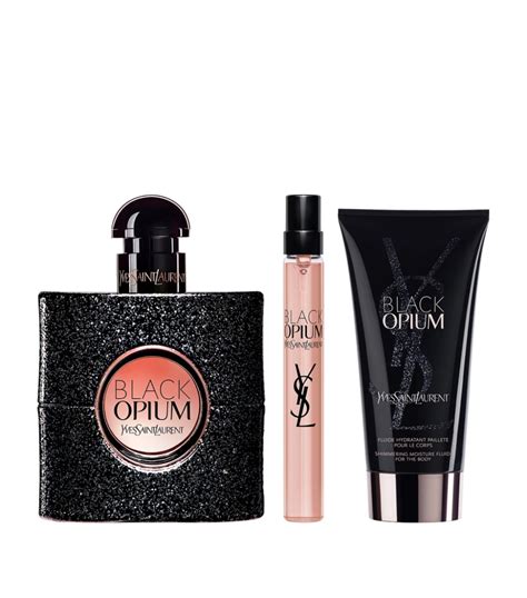 ysl black opium perfume gift set|cheapest black opium perfume 50ml.